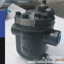 Vatac ANSI Class150lbs / Class300lbs Trampa de vapor con cuchara invertida con rosca / extremos NPT